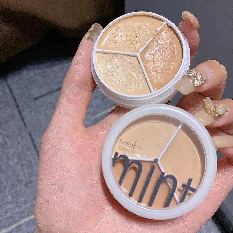 Sweet Mint 3-Color Cream Concealer Palette